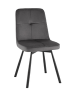 Стул Boun вращающийся велюр темно-серый