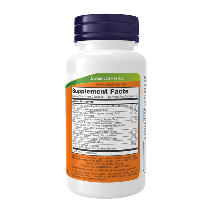 Поддержка при менопаузе, Menopause Support, Now Foods, 90 вегетарианских капсул 2
