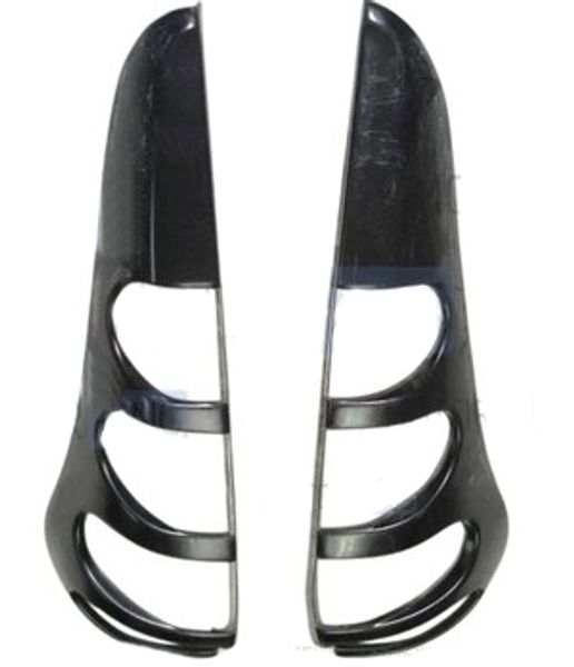 Накладки на фонари Лада Калина 1 хэтчбек (не окрашенные)