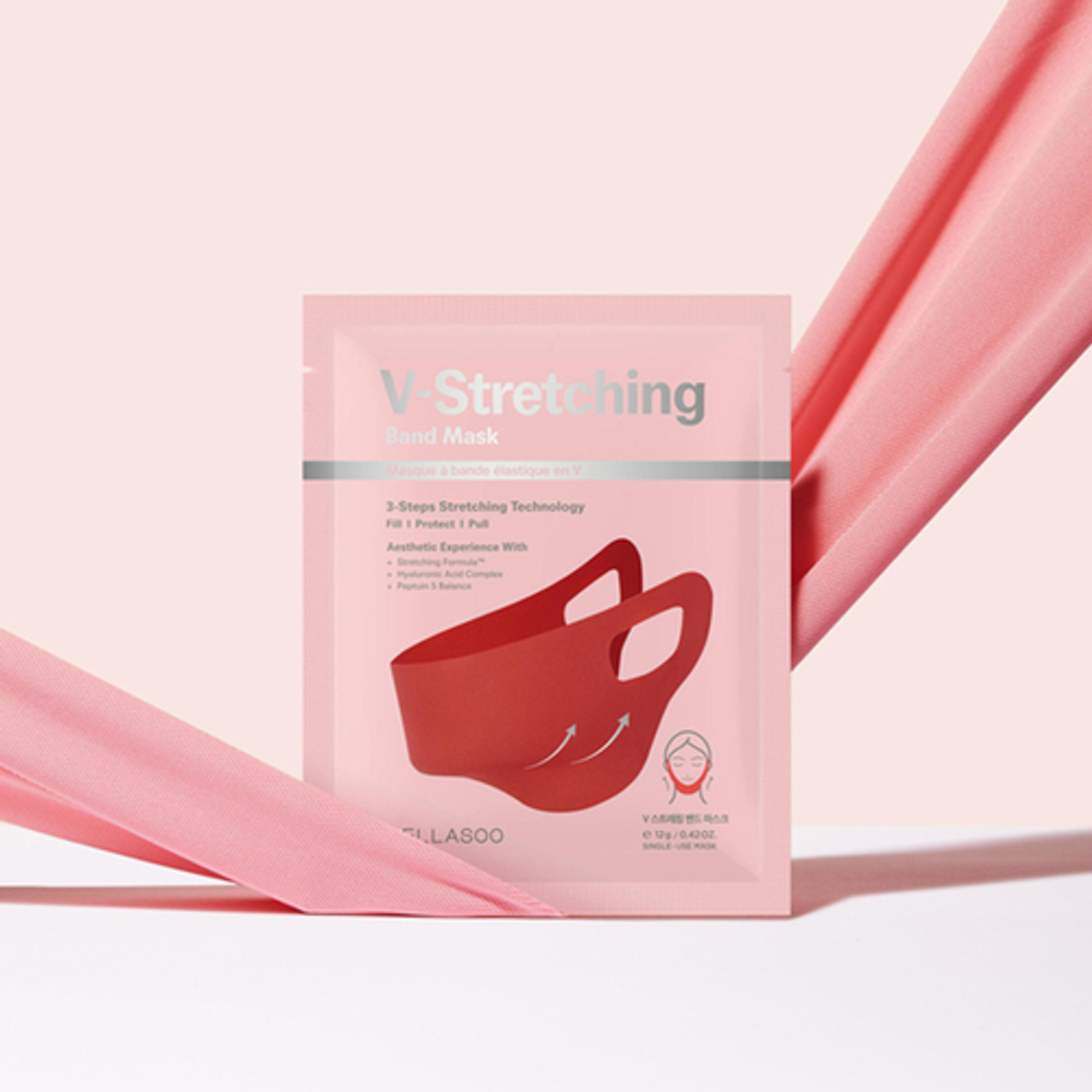 CKD Лифтинг-маска моделирующая для овала лица Bellasoo mask v-stretching band 12г