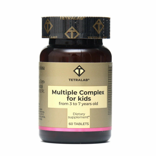 От А до Zn комплекс для детей от 3 до 7 лет таблетки жевательные №60 Квадрат-С