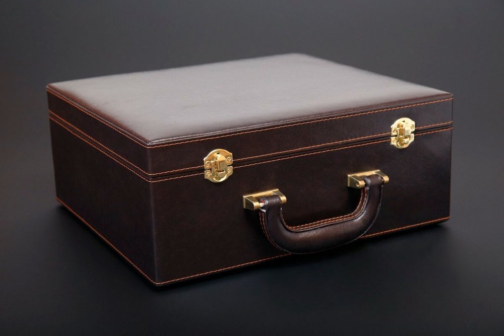 Набор бокалов для пива "Рак и Рыба" 2 шт в подарочном кейсе