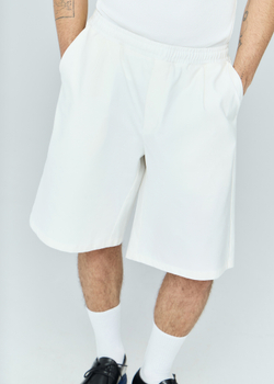 Шорты на резинке | white
