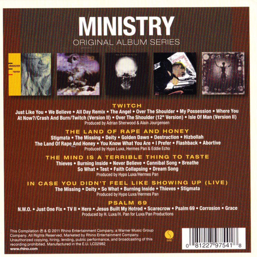 Ministry / Original Album Series (5CD)
