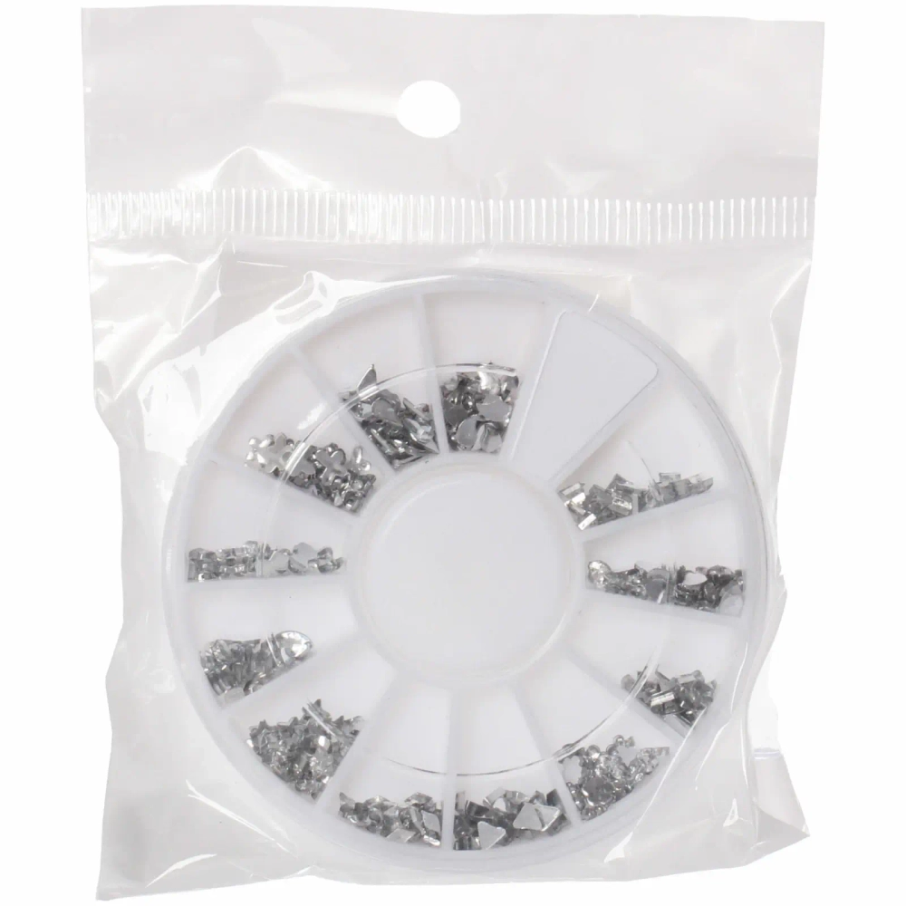 Украшение для нейл-арта «VivA Manicur- Декор», фигурные украшения, цвет хамелион, в пакете, 7*7 см