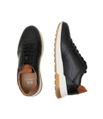 Кожаные кроссовки scarpa uomo buttero La Martina - черный(LFM241.060)