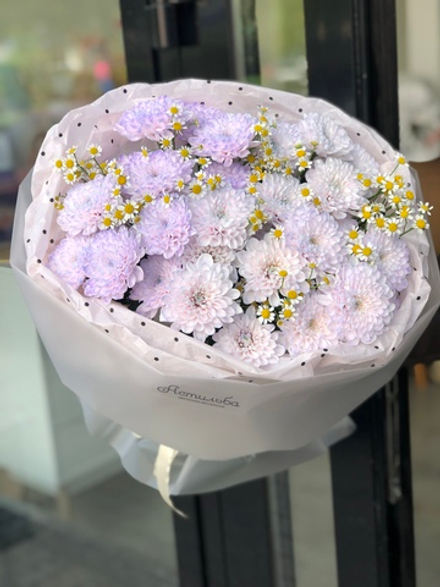 Нежно лавандовый Алтай с танацетумом