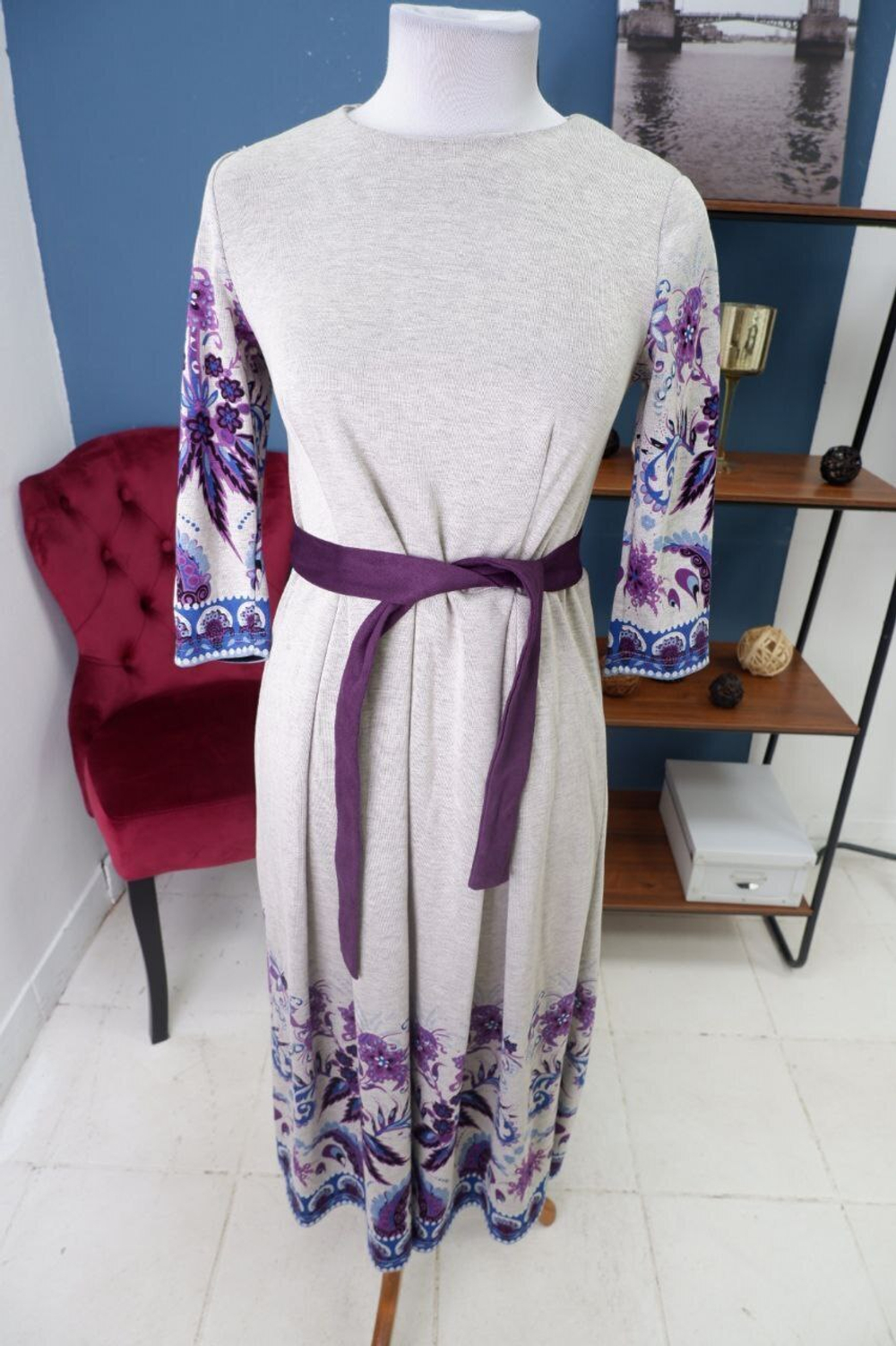 Платье Deniza макси красивое 44 размер