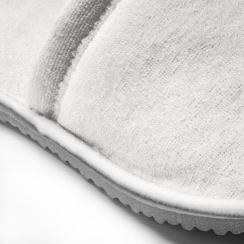 TASJON Тапочки белые,L/XL