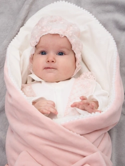 Конверт на выписку новорожденного весна