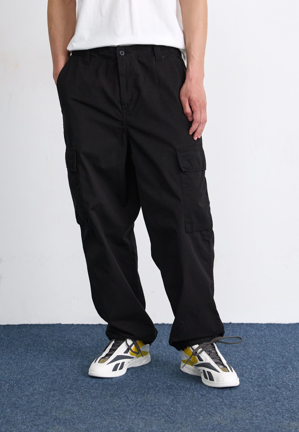 Carhartt WIP KADE - Брюки-карго - Чёрный