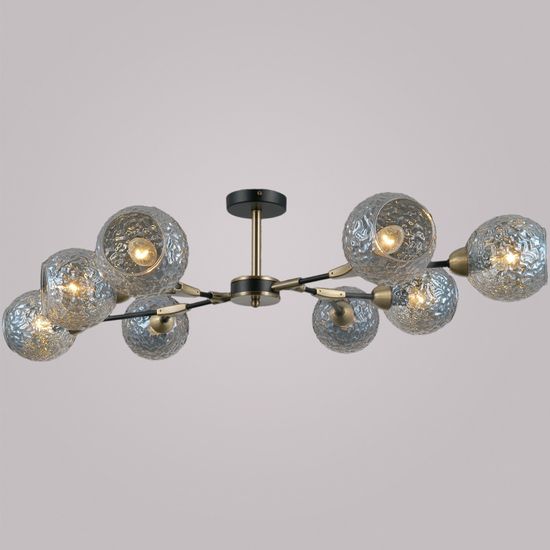 Люстра потолочная ILLUMICO E14 IL0253-8CSQ-79 BK AB