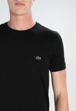 Lacoste Базовая футболка - Чёрный (LA222D01Z-802)
