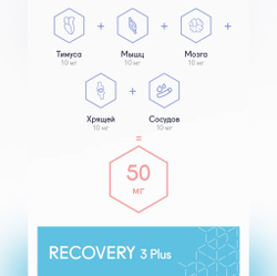 Спорт Рекавери 5 Плюс пептиды, SPORT RECOVERY 5 Plus® №20, для мышц и суставов
