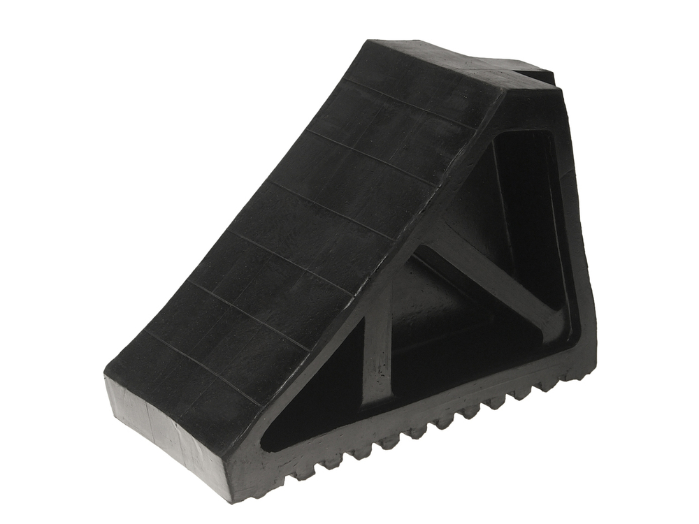 Упор противооткатный резиновый 240х170х115мм JTC