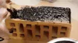 Мастика гидроизоляционная черная с кусочками резины для ремонта кровли, терасс, крыш, фундамента 2 кг FARBITEX