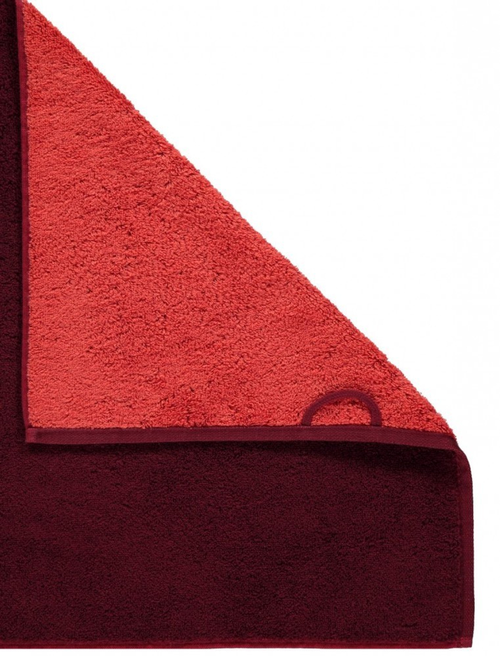 Полотенце 30х50 Cawo-JOOP! Gala Doubleface 1645 красное