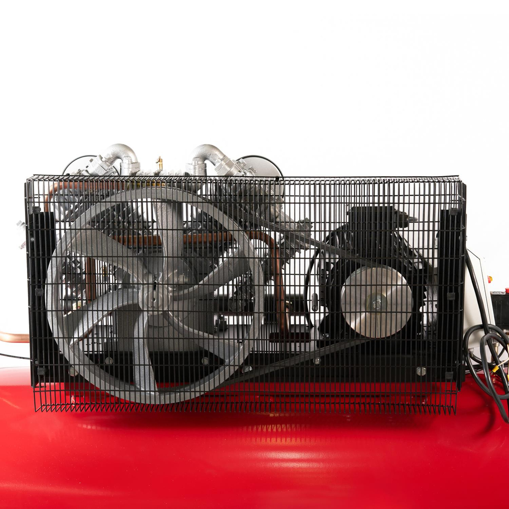 Компрессор ROSSVIK СБ4/Ф-500.LТ100-11, 1700 л/мин, 10 бар, ресивер 500 л, 380 В/11 кВт, красный