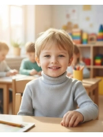 Водолазка универсальная рубчик хлопок