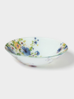 Салатник Доляна «Букет незабудок», 1 л, d=22.3 см, стекло, рисунок