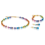 Серьги Серьги Coeur de Lion Multicolour Rainbow Gold 2838/20-1573