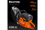 Бензорез по металлу (рельсорез) KRAFTOOL 3700 Вт, 350 мм, без диска (K760-14)