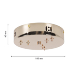 Основание для подвесного светильника Favourite Canopy 4591-180-6GD