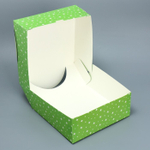 Коробка складная «Авокадо», 25 х 25 х 10 см