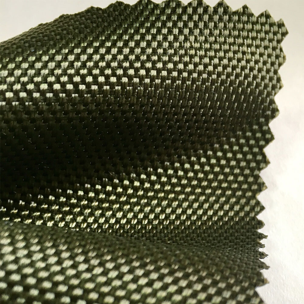 Ткань сумочно-рюкзачная Prival Oxford 1680D PU 1000, 360г/м2, хаки, 1.5х3м