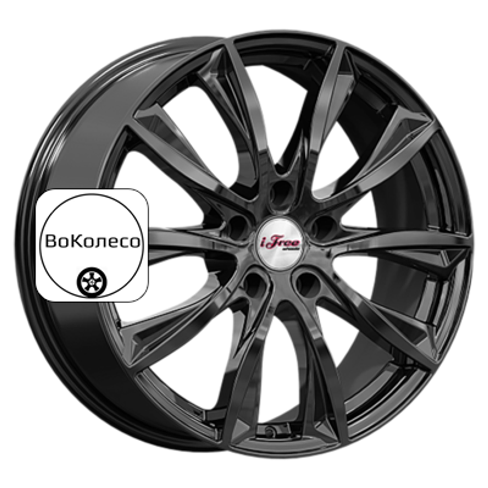 7,5x18/5x112 ET35 D66,6 Каzантип (КС684М) BK iFree