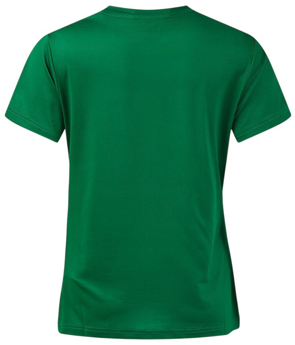 Женская теннисная футболка Joma Picasho Short Sleeve - green/black