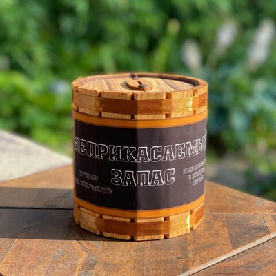 Копилка-бочка