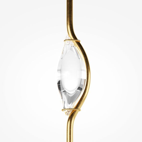 Подвесной светодиодный светильник Maytoni Foresight MOD347PL-L8BS3K