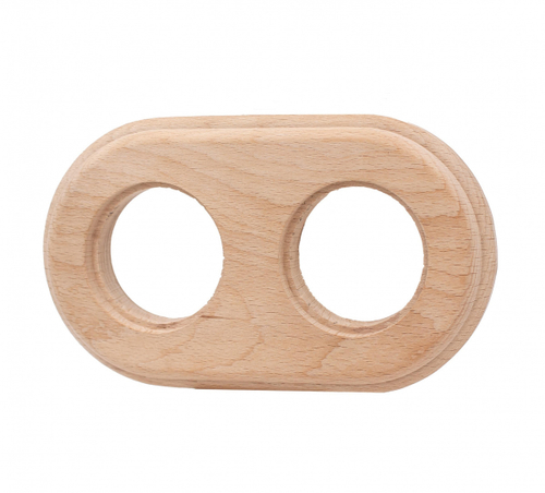 Рамка 2-местная R, дерево, цвет Натурэль RF1-620-10