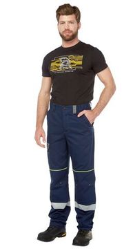 Костюм "Подряд" брюки (синий/серый)