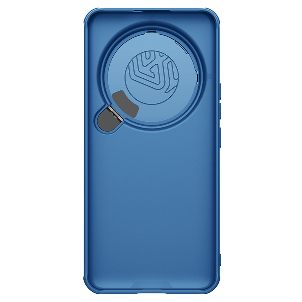 Чехол синего цвета от Nillkin с металлической откидной крышкой для камеры на Xiaomi 14 Ultra, серия CamShield Prop Case