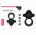 Виброкольцо для двоих Power Clit Duo Silicone Cockring
