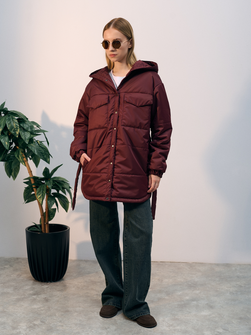 Куртка демисезонная "Эмми" бордо