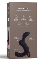 Черный вибромассажёр простаты Duke (Цвет: черный)