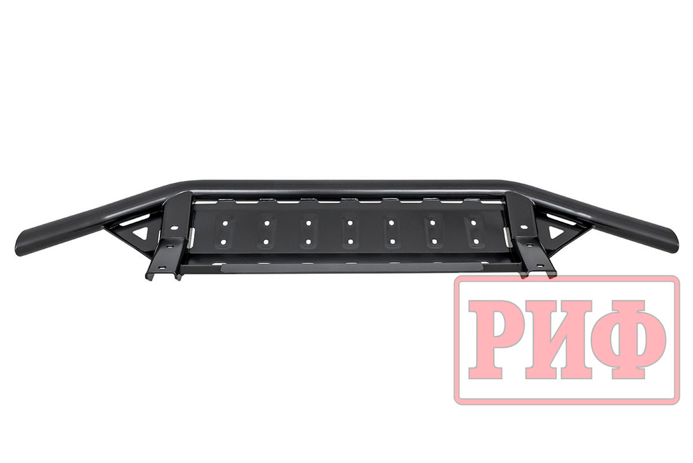 Бампер силовой передний Toyota Land Cruiser Prado 150 2017+ c защитой радиатора РИФ