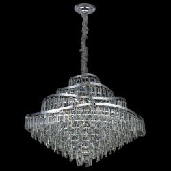 Citilux NAIAD CL315191 Люстра хрустальная подвесная Хром