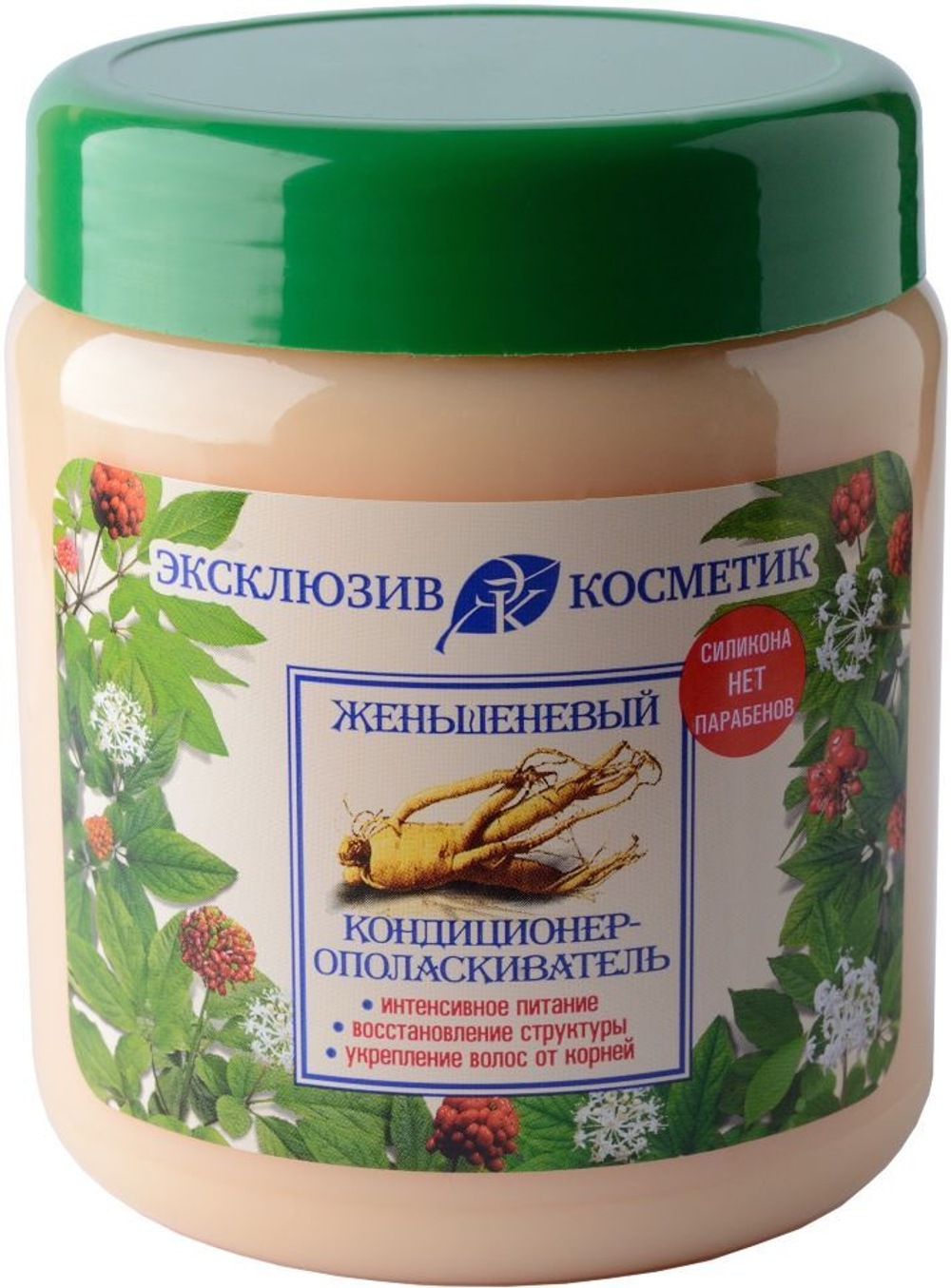 Кондиционер- Ополаскиватель для волос "ЖЕНЬШЕНЕВЫЙ" 500мл