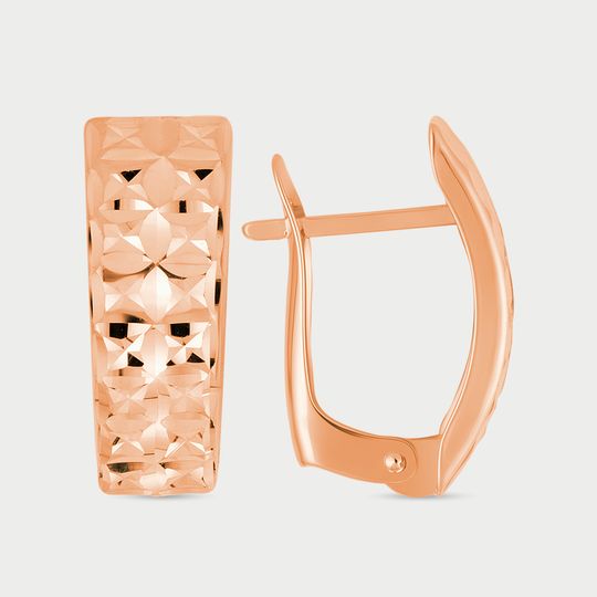 Серьги золотые