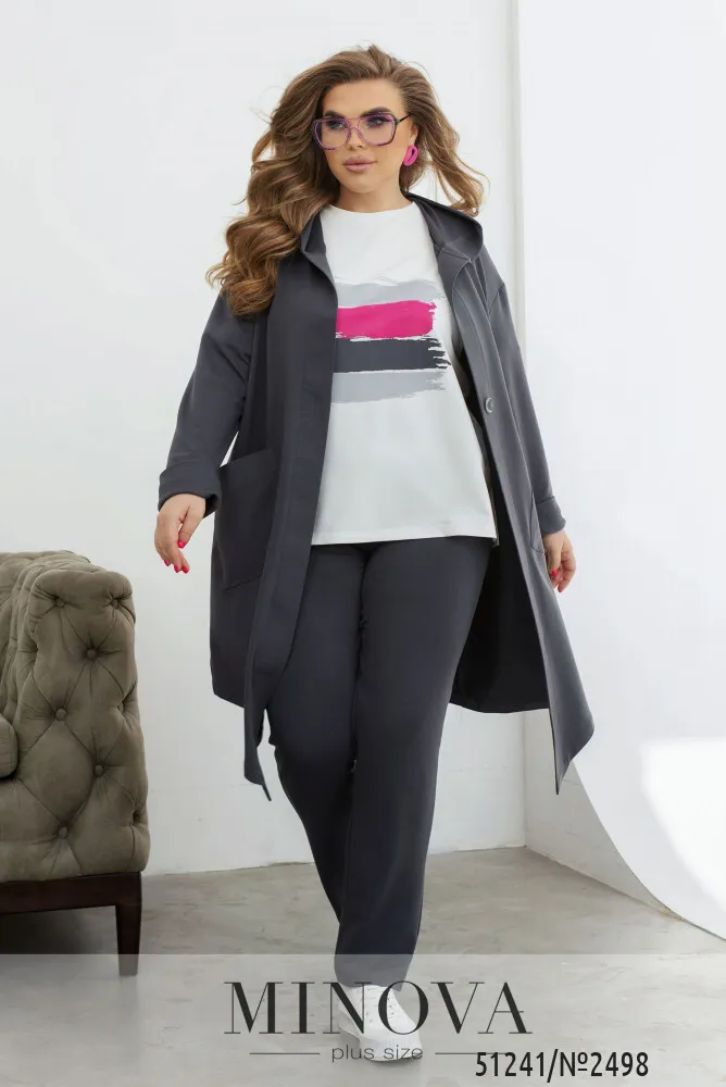 Костюм 2498-графит Minova