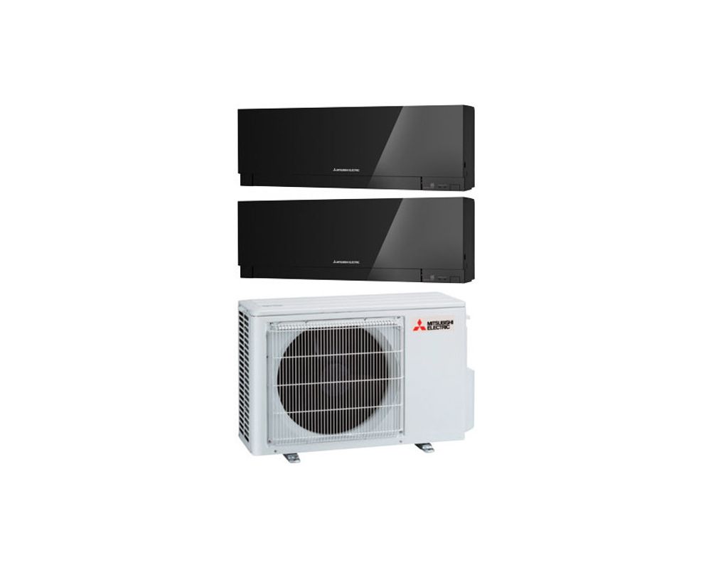 Mitsubishi Electric MSZ-EF25VGKB - 2шт, MXZ-2F53VF - 1шт (комплект мульти сплит-системы)