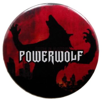 Значок Powerwolf силуэт волка (349)