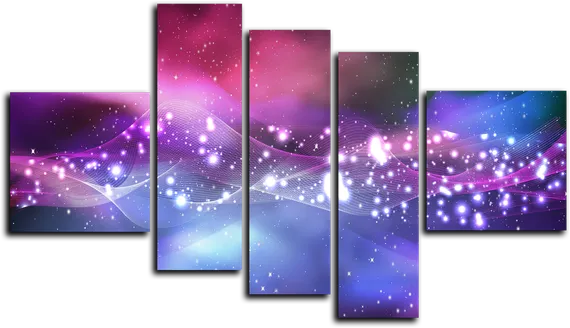 Модульная картина "Невообразимая абстракция"