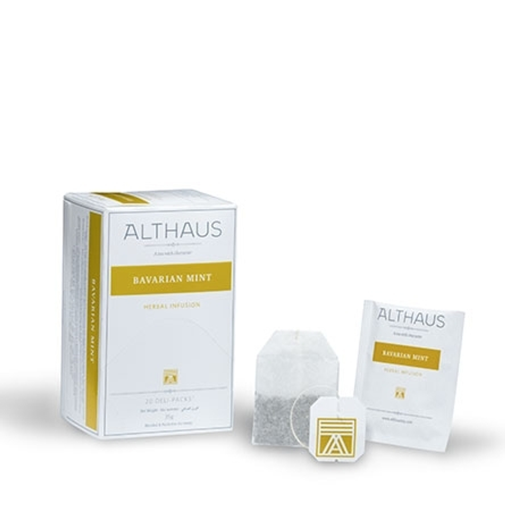 Чай Althaus Bavarian Mint/ Баварская Мята Deli Pack 20пак x 1.75г