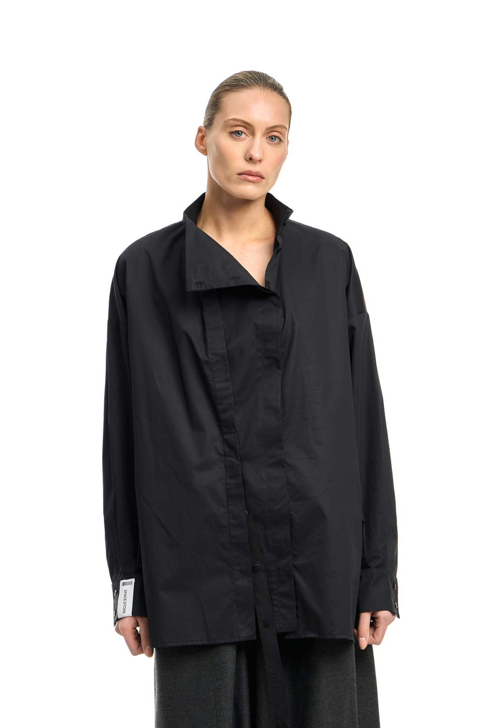 Рубашка-трансформер OVER OFF Black