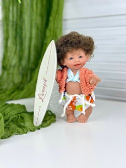 Кукла LAMAGIK виниловая 18см Gestitos Surfero (406A1)